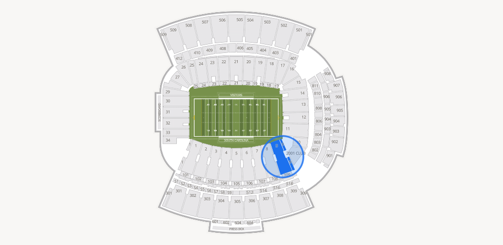 Williams-Brice Stadium Seating Chart