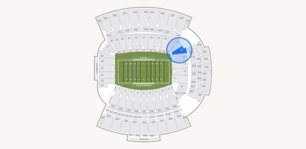 Williams-Brice Stadium Seating Chart
