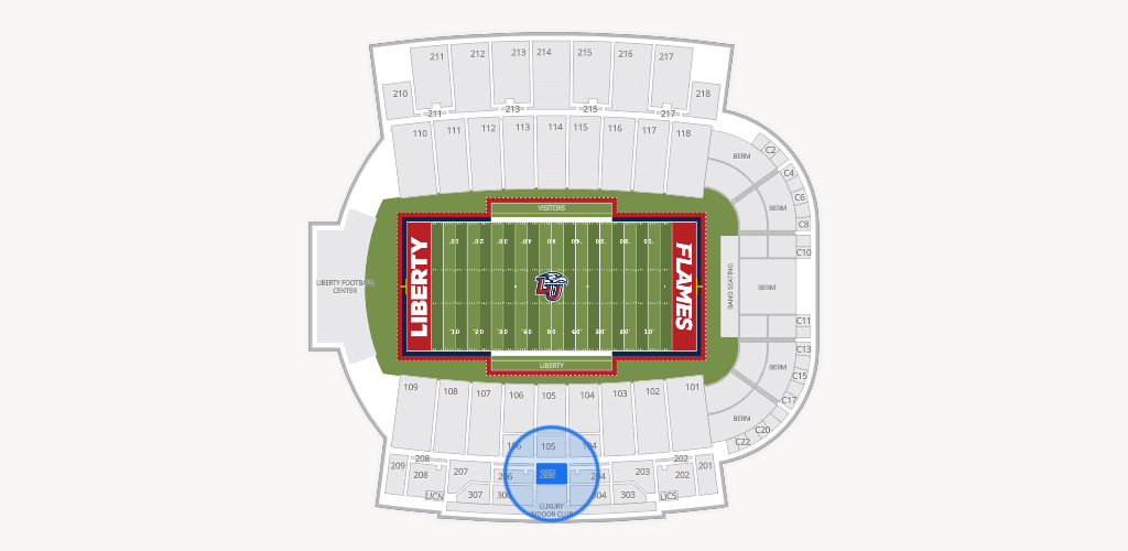 Williams Stadium Seating Chart