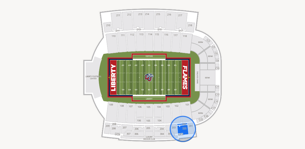 Williams Stadium Seating Chart