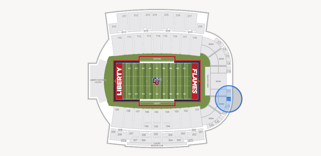 Williams Stadium Seating Chart