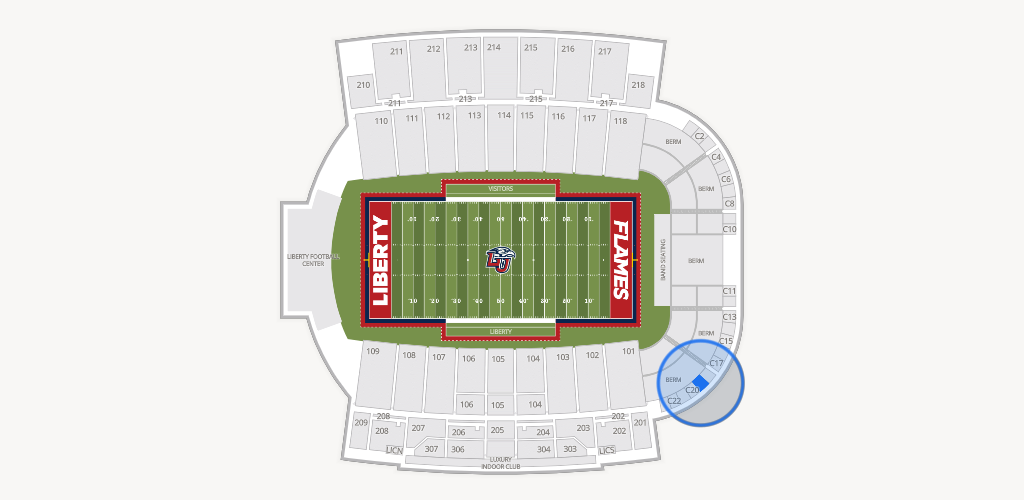 Williams Stadium Seating Chart