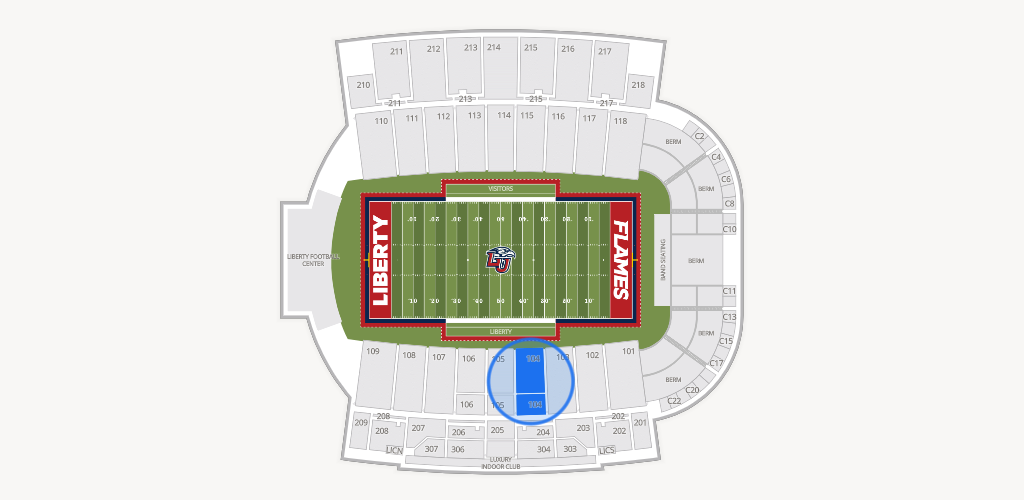 Williams Stadium Seating Chart