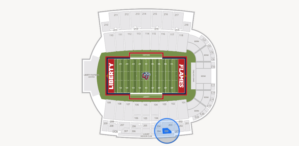 Williams Stadium Seating Chart