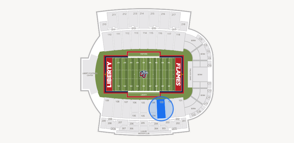 Williams Stadium Seating Chart