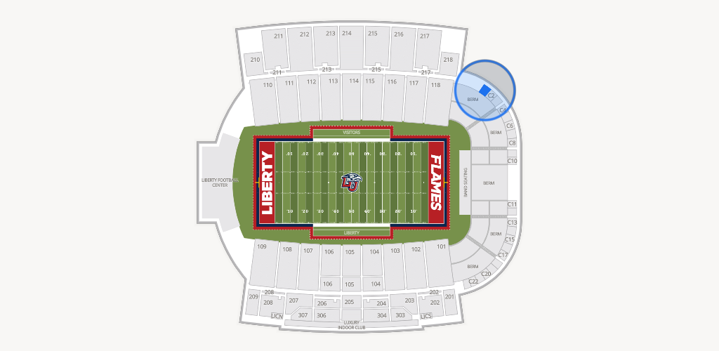 Williams Stadium Seating Chart