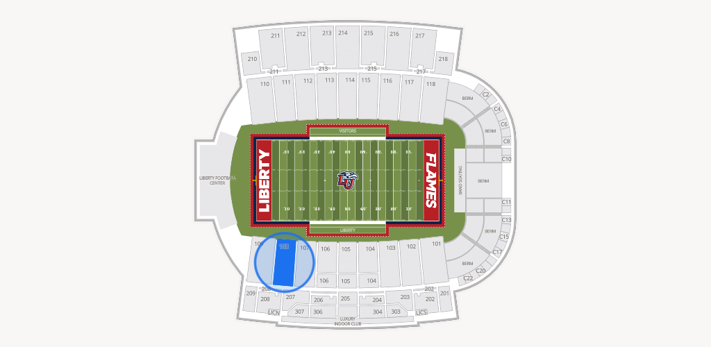 Williams Stadium Seating Chart