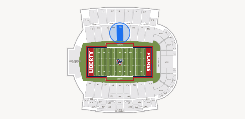 Williams Stadium Seating Chart
