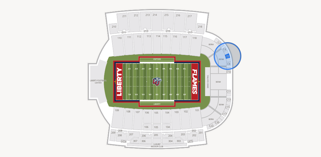 Williams Stadium Seating Chart