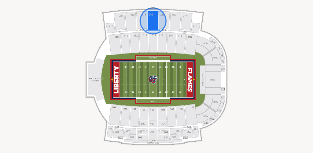 Williams Stadium Seating Chart