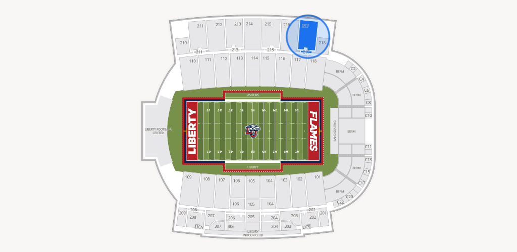 Williams Stadium Seating Chart