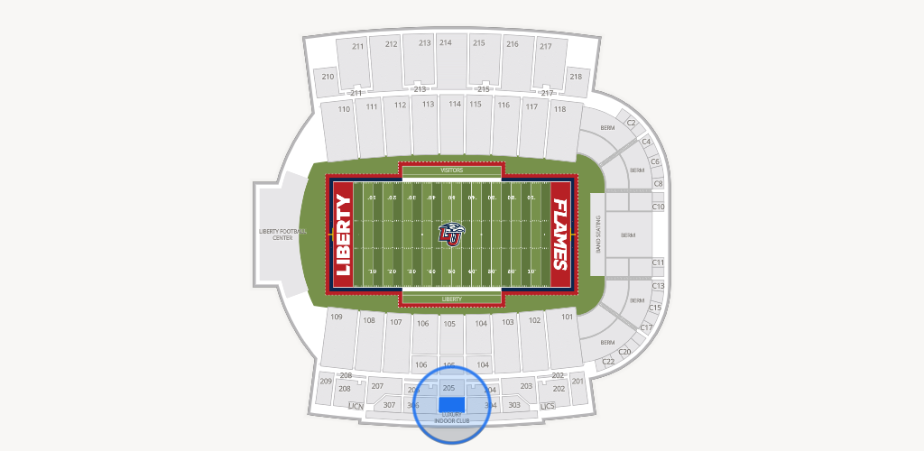Williams Stadium Seating Chart