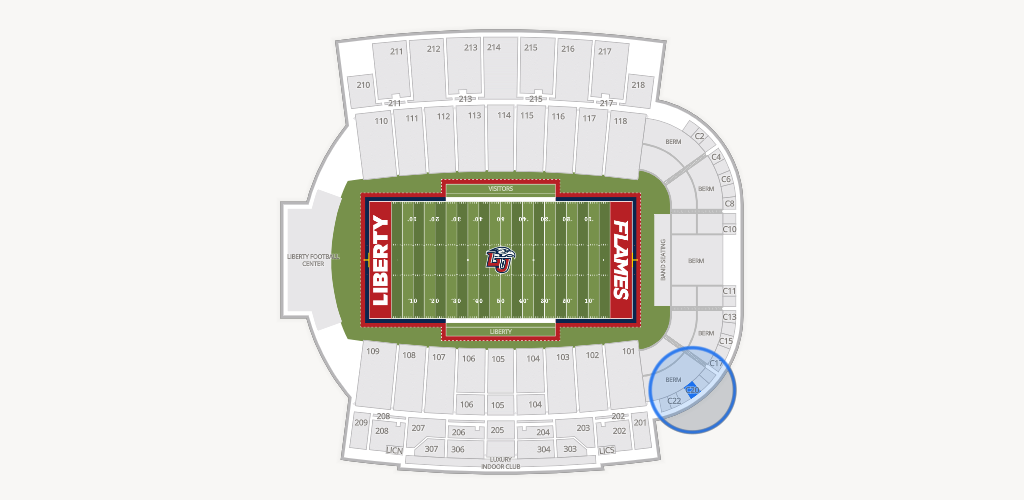 Williams Stadium Seating Chart
