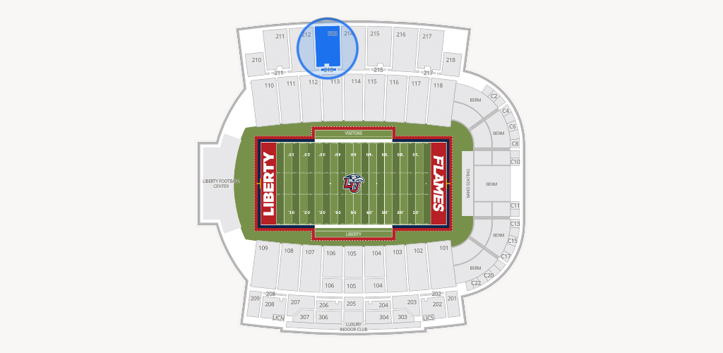 Williams Stadium Seating Chart