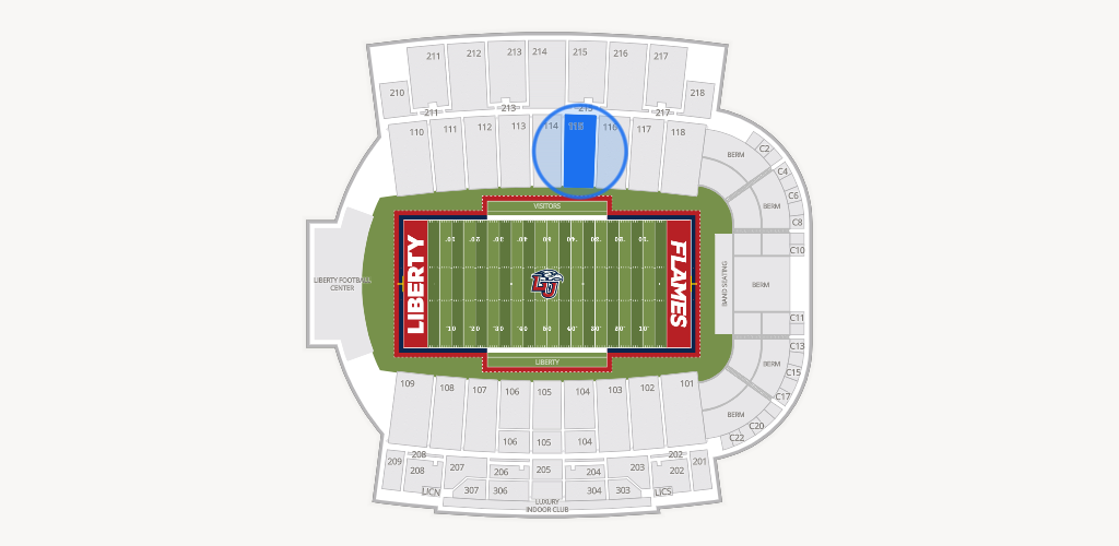 Williams Stadium Seating Chart