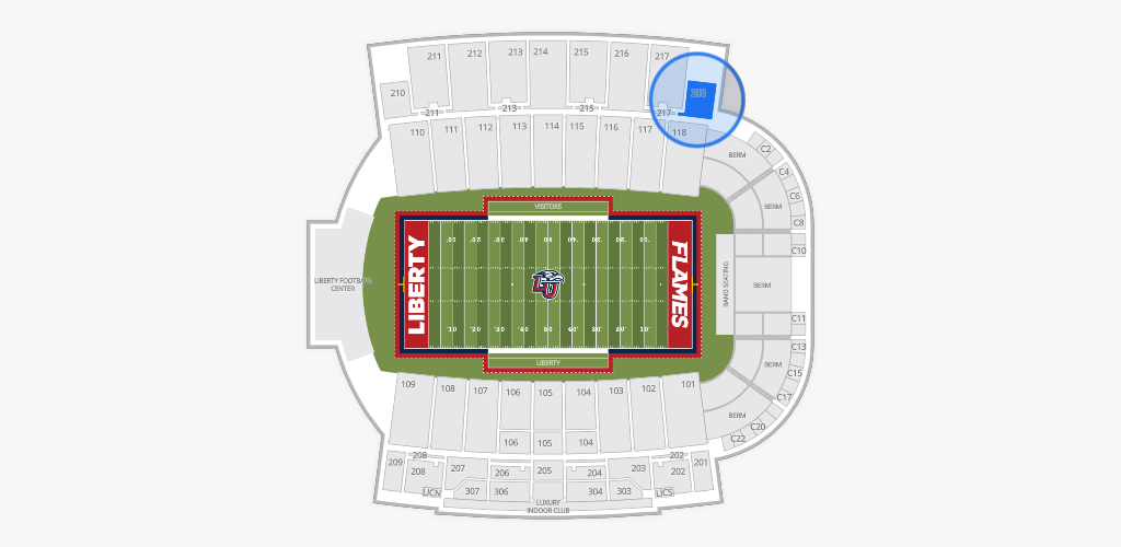 Williams Stadium Seating Chart