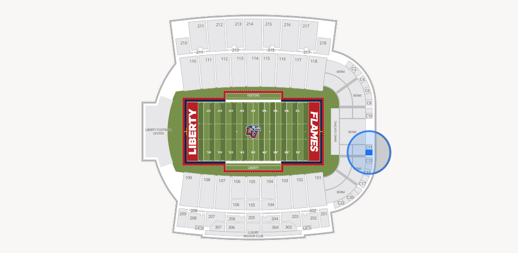 Williams Stadium Seating Chart
