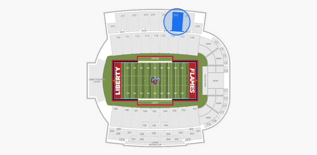 Williams Stadium Seating Chart