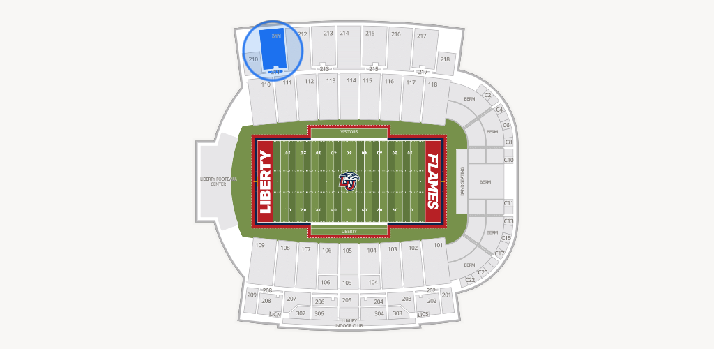 Williams Stadium Seating Chart