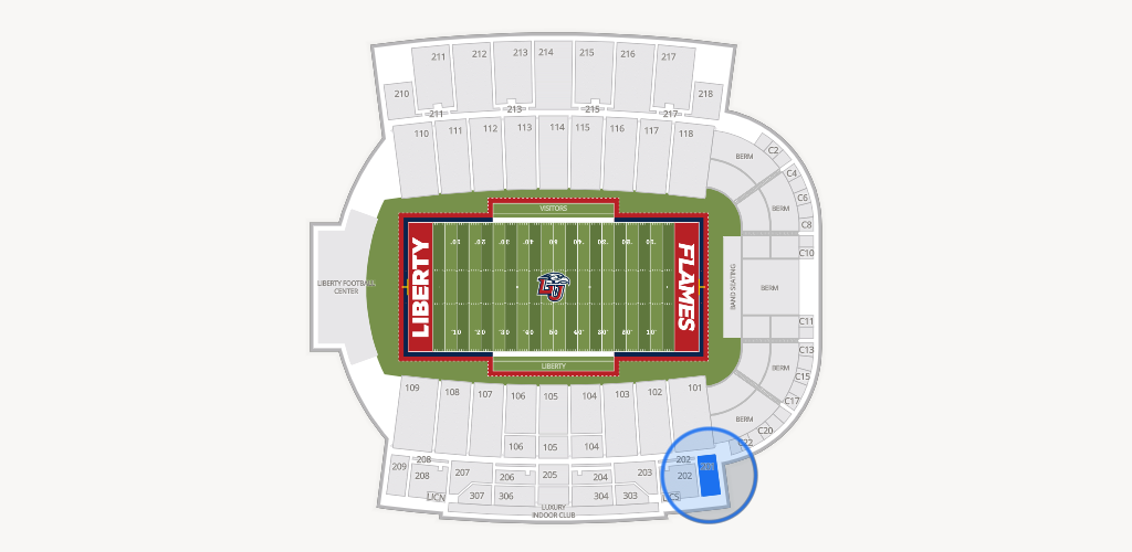 Williams Stadium Seating Chart