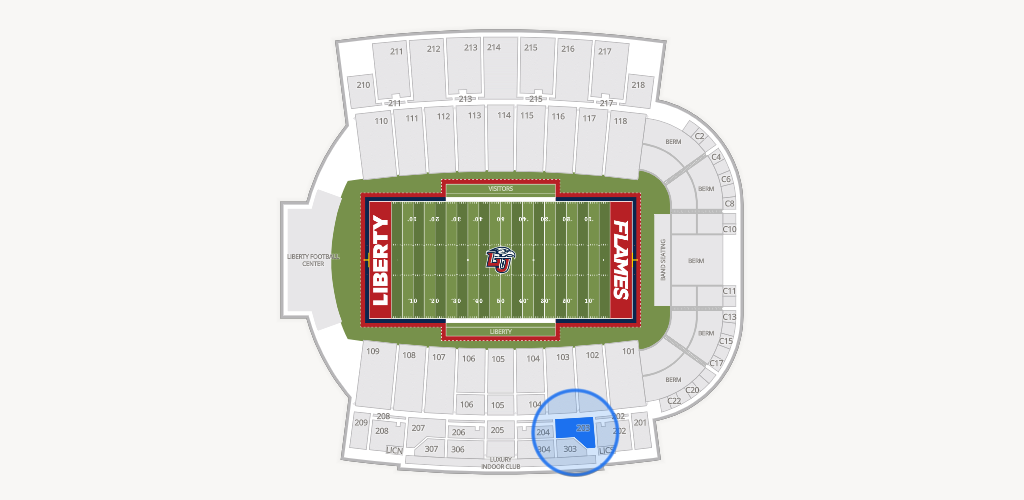 Williams Stadium Seating Chart