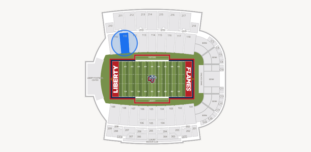 Williams Stadium Seating Chart