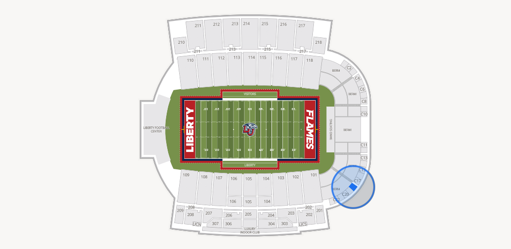 Williams Stadium Seating Chart