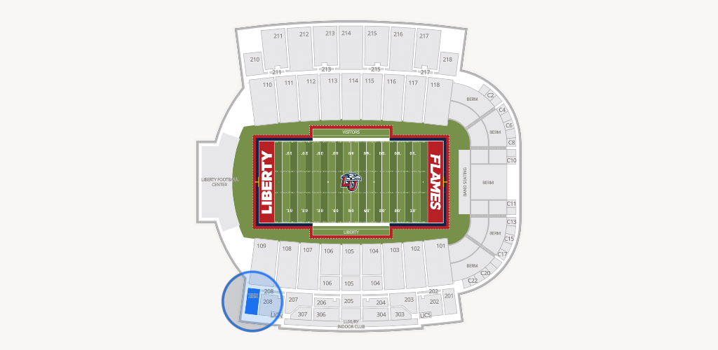 Williams Stadium Seating Chart
