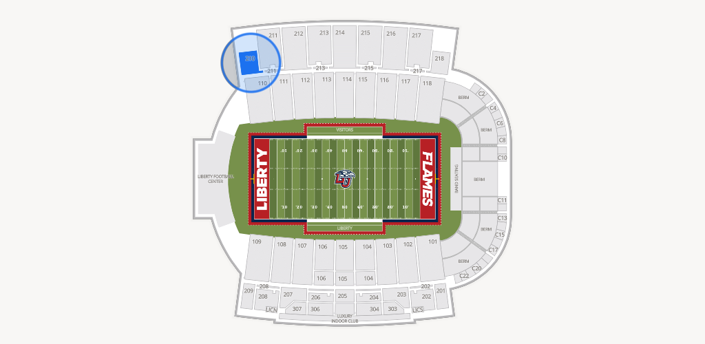 Williams Stadium Seating Chart