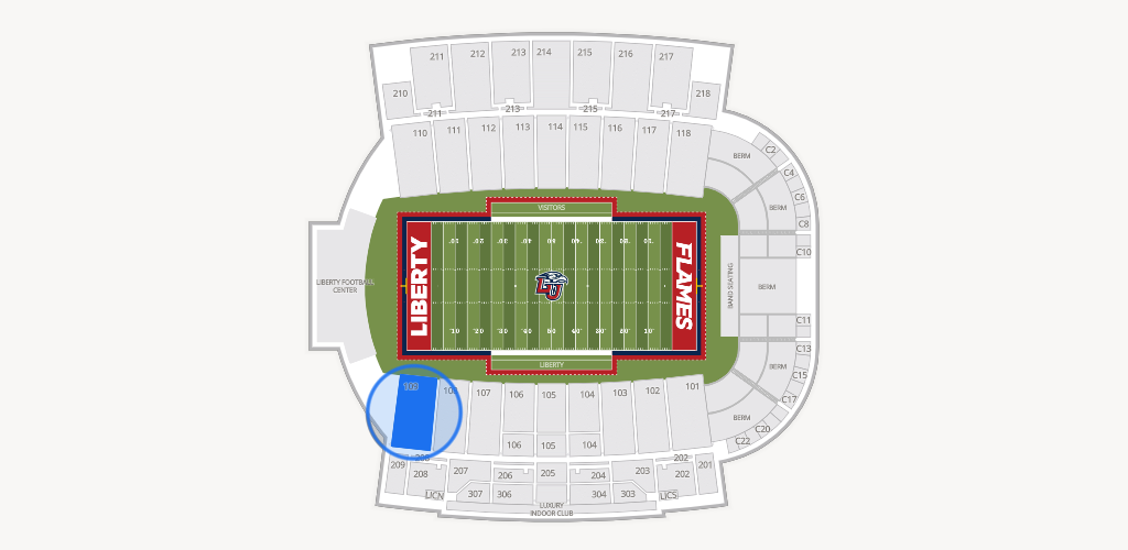Williams Stadium Seating Chart