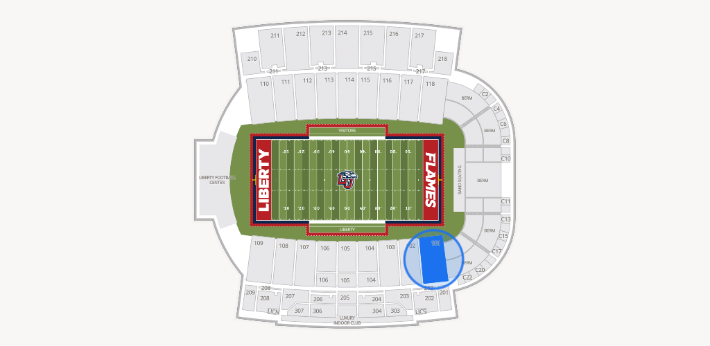 Williams Stadium Seating Chart