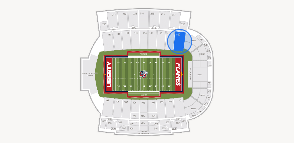 Williams Stadium Seating Chart