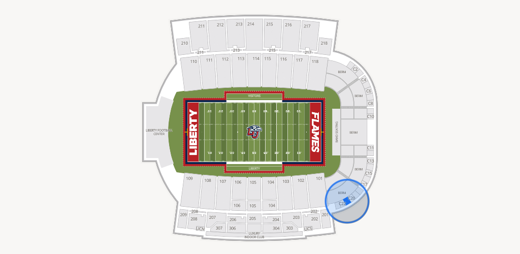 Williams Stadium Seating Chart