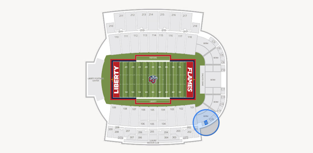Williams Stadium Seating Chart