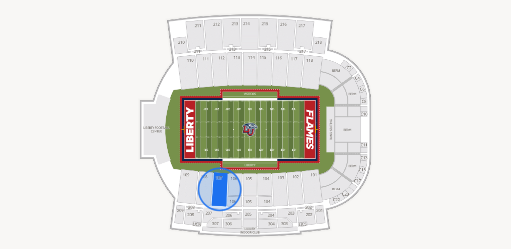 Williams Stadium Seating Chart