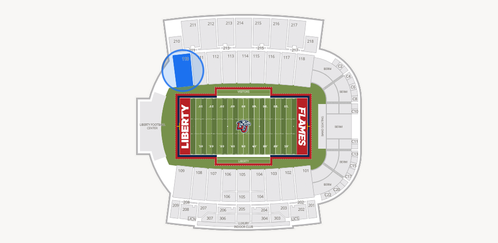 Williams Stadium Seating Chart