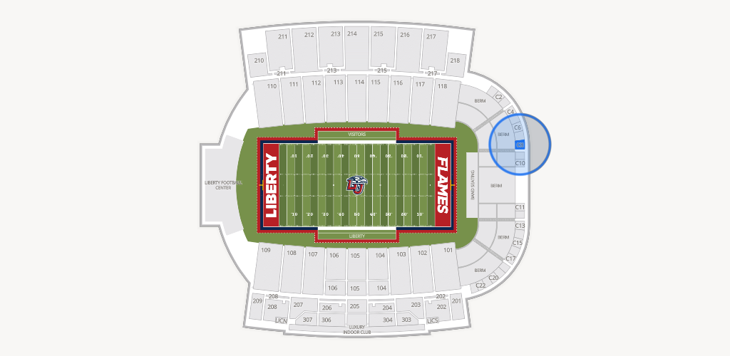 Williams Stadium Seating Chart