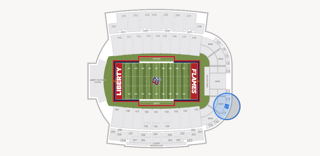 Williams Stadium Seating Chart