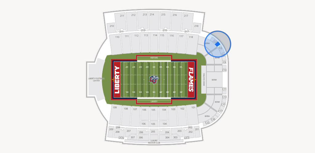 Williams Stadium Seating Chart