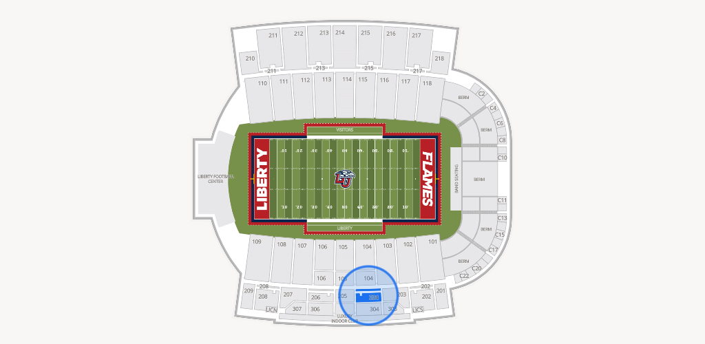 Williams Stadium Seating Chart