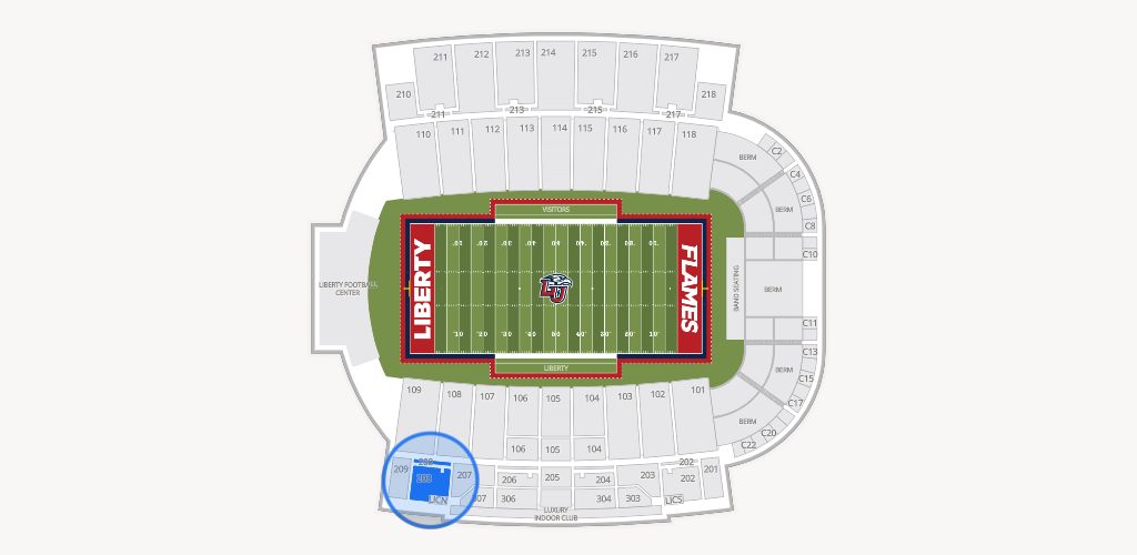 Williams Stadium Seating Chart
