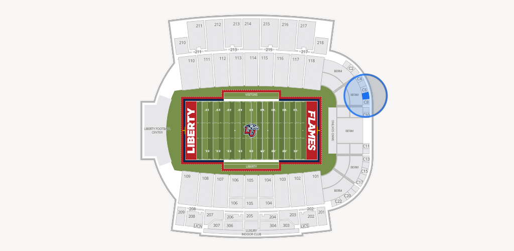 Williams Stadium Seating Chart