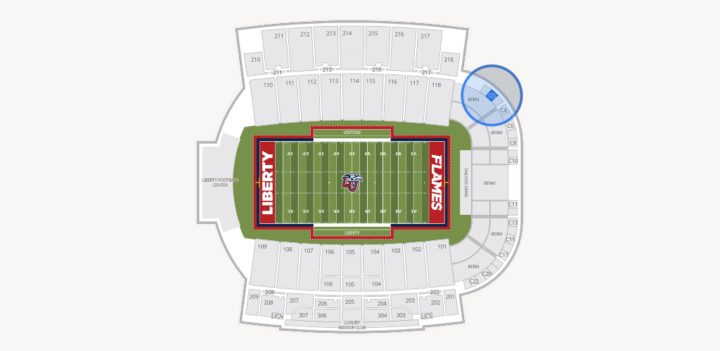 Williams Stadium Seating Chart