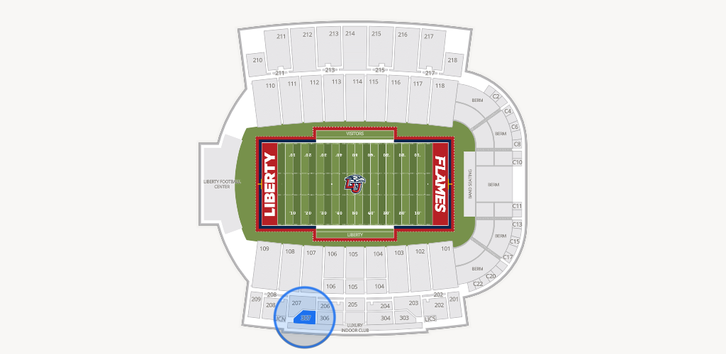 Williams Stadium Seating Chart
