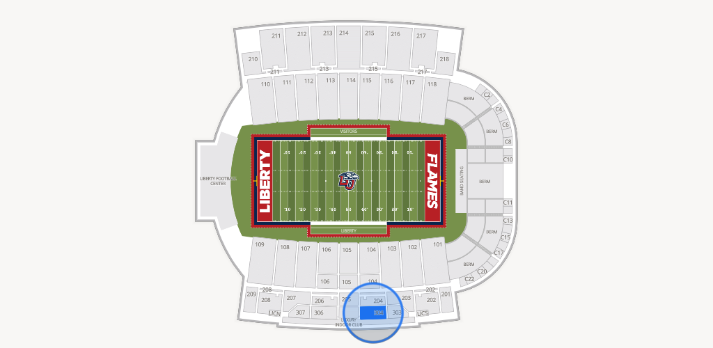Williams Stadium Seating Chart