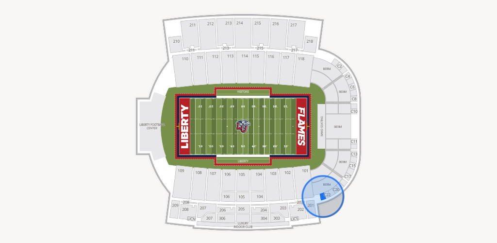 Williams Stadium Seating Chart