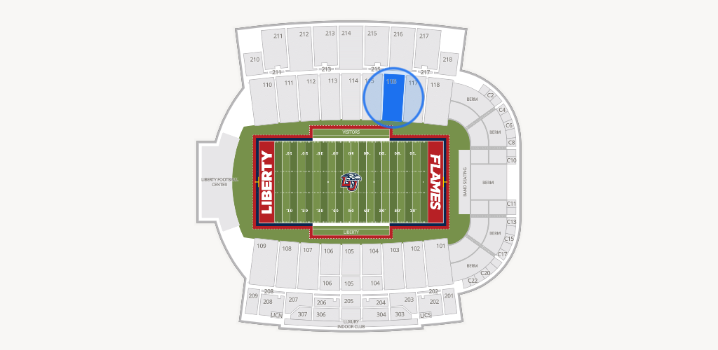 Williams Stadium Seating Chart