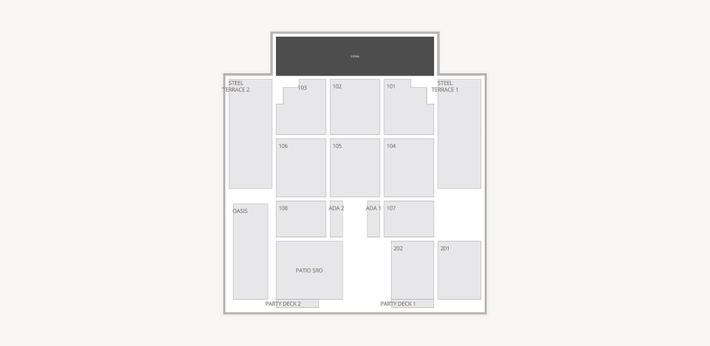 Wind Creek Steel Stage at PNC Plaza Seating Chart