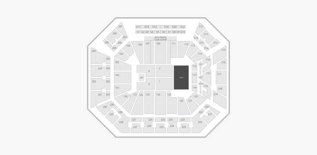 Wintrust Arena Seating Chart
