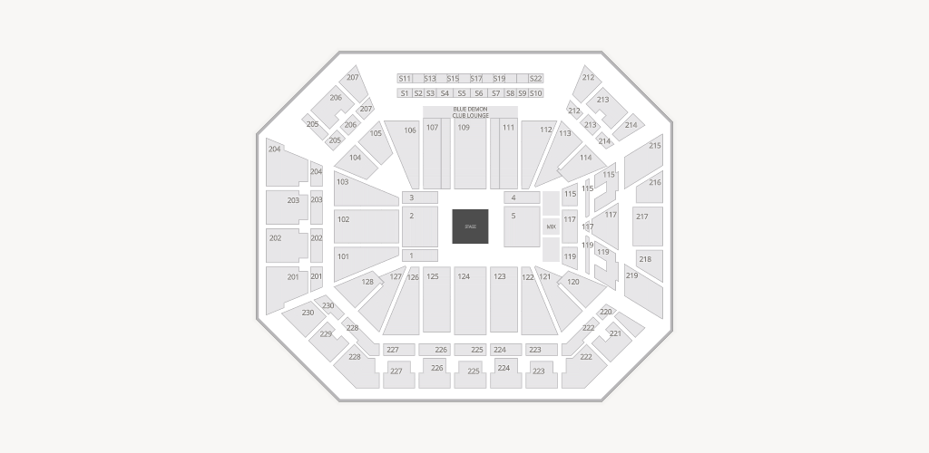 Wintrust Arena Seating Chart